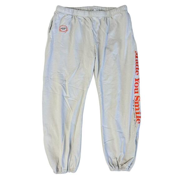 MAYFAIR Made You Smile Thank You Come Again Serving Smiles Lounge Sweatpants XXL - Picture 3 of 10
